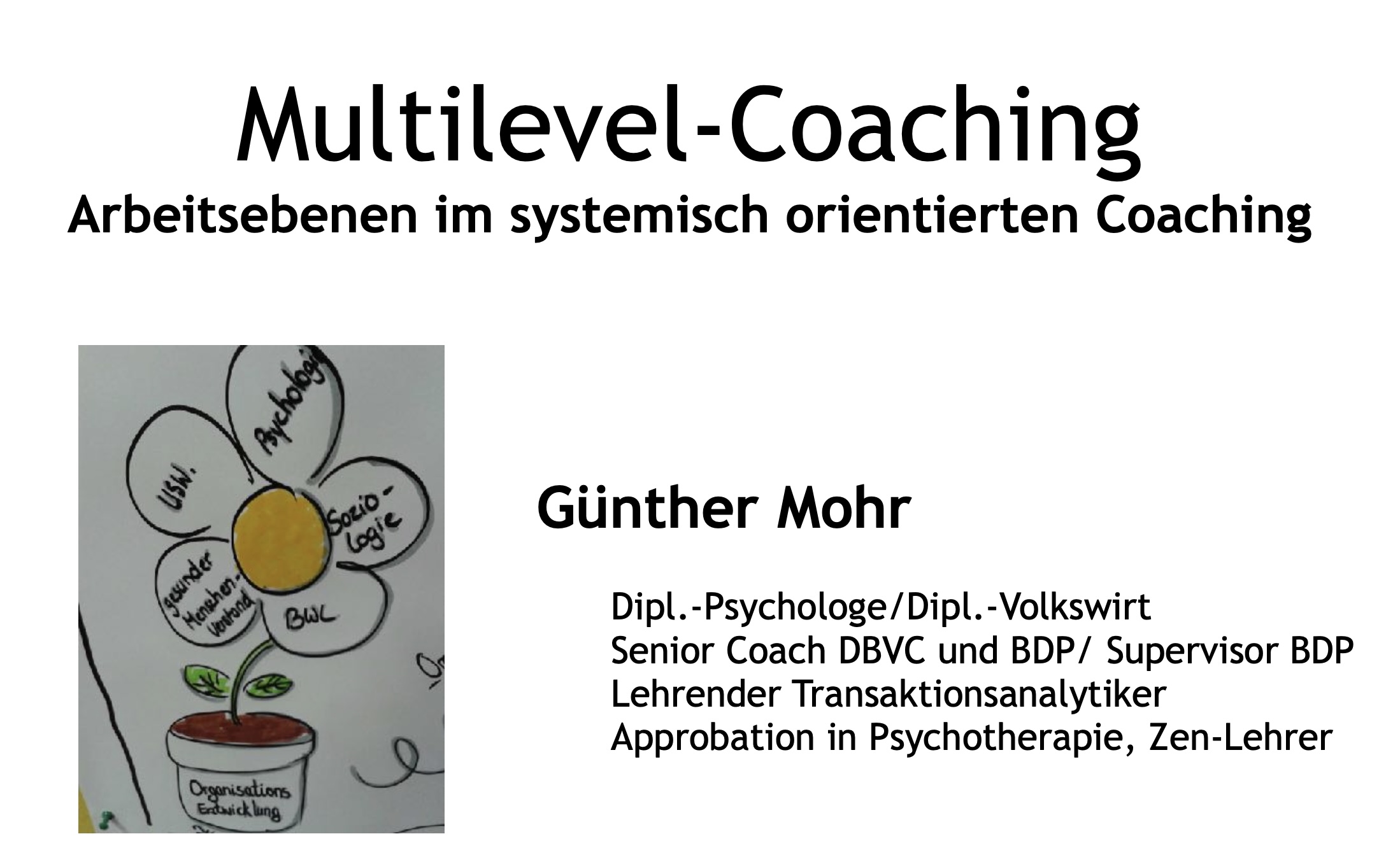 Multilevel Coaching